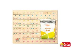 پازل ریاضی چوبی (تفریق) برند بیس مدل plz-227