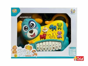 پیانو اسباب بازی بچه گانه طرح سگ مدل 27-855