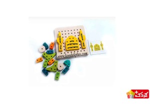 اسباب بازی چوبی کوکچین برند بیس