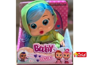 عروسک موزیکال بی بی لاولی موی آبی مدلbl8930