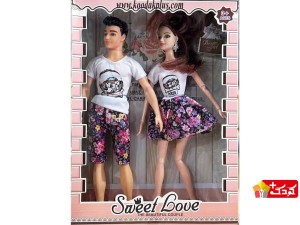 عروسک های باربی زن و شوهر مفصلی طرح love