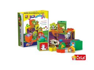 بازی آموزشی طرح پازل مکعبی اشکال مدل MU71