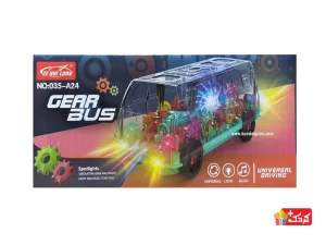 اتوبوس چرخ دنده ای موزیکال و حرکتی مدل 24-035