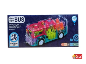 اتوبوس چرخ دنده ای موزیکال و چراغ دار برند وای جی مدل 55-YJ388