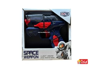 تفنگ موزیکال و چراغ دار فضایی مدل KT218-C