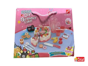 ست کیک و وسایل تولد موزیکال اسباب بازی مدل 147-889