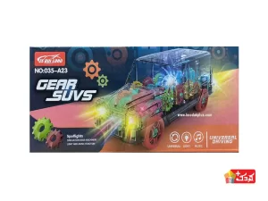 ماشین شاسی بلند چرخ دنده ای موزیکال و حرکتی مدل 23-035