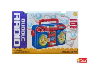 رادیو حباب ساز و موزیکال اسباب بازی مدل ZR205