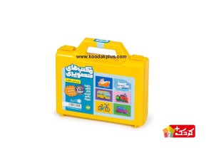 بازی آموزشی مکعبهای تصویری مدل وسایل نقلیه