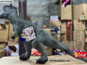 فیگور اسباب بازی دایناسور گوشتی طرح آلوسور مدل dinosaur-HY505b