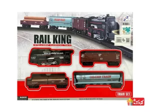 قطار ریلی حرکتی اسباب بازی مدل 5-19033