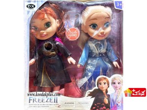 عروسک های پرنسس والت دیزنی جفتی السا و آنا مدل 0312