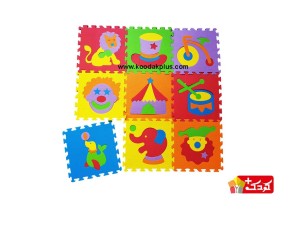 کفپوش مدل پازل سیرک کد 7856