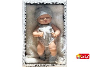 عروسک نوزاد سیلیکونی  با چهره طبیعی مدل 206-1