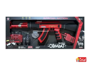 ست تفنگ و وسایل نظامی اسباب بازی مدل HY7012