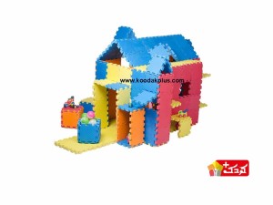 بازی آموزشی ساختنی مدل خانه فومی پالاس