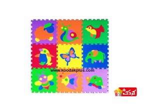 کفپوش (تاتامی) فومی طرح حیوانات