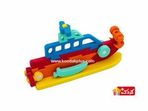 پازل سه بعدی کشتی بافوم