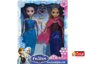 عروسک های پرنسس والت دیزنی جفتی السا و آنا مدل 135a