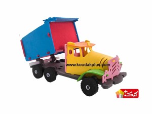 بازی ساختنی طرح کامیون شهری مدل M02