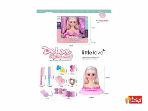 نیم تنه آرایشی با چشم متحرک و لوازم مدل YM25-1