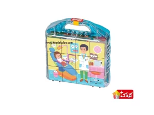 بازی آموزشی مکعب تصویری آشنایی با شغل‌ها