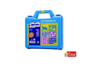 بازی آموزشی مدل مکعب‌های تصویری طرح عدد‌ها