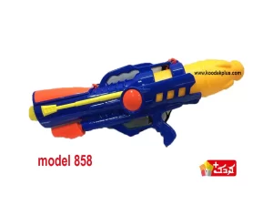 تفنگ آب پاش اسباب بازی بزرگ 85 سانتی مدل 858