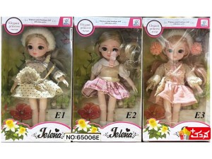 عروسک دخترانه کره ای مفصل دار مدل 65006E (6 مدل)