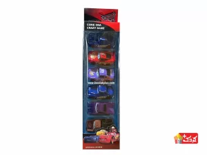 ست 6 عددی ماشین فلزی کوچک طرح ماشین ها مدل QQ-10A