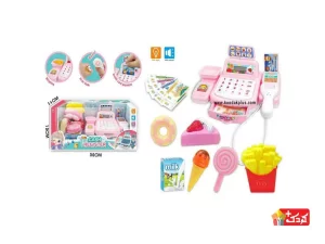 صندوق فروشگاهی موزیکال و چراغ دار اسباب بازی مدل 7-332