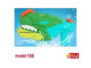 تفنگ آب پاش اسباب بازی متوسط 39 سانتی مدل  198