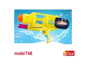 تفنگ آب پاش اسباب بازی متوسط 47 سانتی مدل  748
