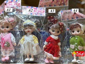 سر کلیدی طرح عروسک چشم تیله ای مدل LH122-A (8 طرح)