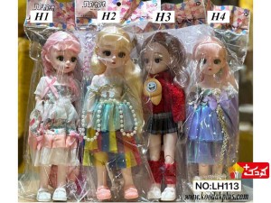 عروسک مفصلی دخترانه طرح دختران کره ای مدل LH-13 (7 مدل)