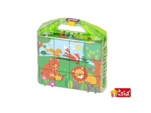 بازی فکری مکعب تصویری آشنایی با جانوران