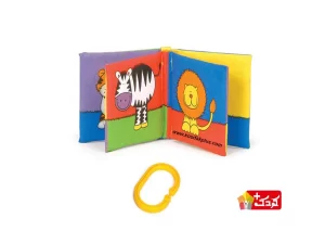 کتاب پارچه ای مدل حیوانات جنگل