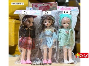 عروسک کره ای دخترانه به همراه کفش