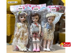 عروسک کره ای با لباس های مختلف