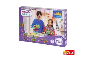 بازی ساختنی مدل مکعب های جادویی 155 قطعه زینگو