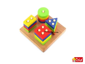 بازی آموزشی چوبین مدل هوشکل