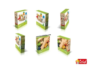 بازی ساختنی آجرک مبتدی بزرگ برند چوبین