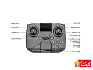 کوادکوپتر اسباب بازی سایز کوچک مدل S65(مدل بدون دوربین)