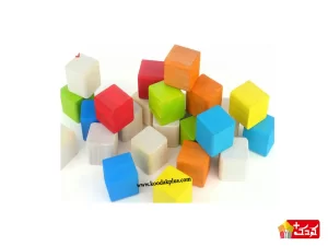 اسباب بازی آجرک چوبین راهی برای آموزش رنگ به کودکان است