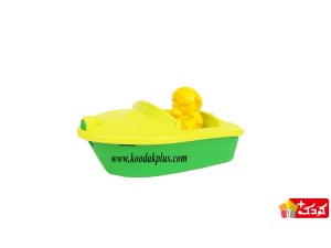 قایق اسباب بازی نیکو تویز سبز رنگ