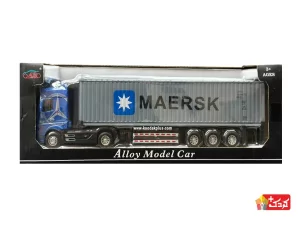 ماکت تریلی فلزی اسباب بازی سایز 1:24 مدل JG2602