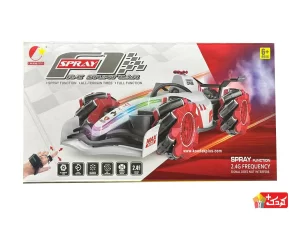 ماشين كنترلی چرخ کپسولی و دودزا طرح فرمول یک مدل CX-88