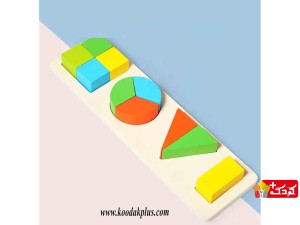 اسباب بازی جای گذاری و آموزش اشکال هندسی 10 قطعه