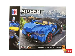 لگو 2 مدلی عقب کش ماشین طرح بوگاتی و ربات مدل 663-123