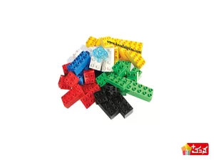 ساختنی بازیتا مدل دوپلو دارای 45 قطعه رنگارنگ است